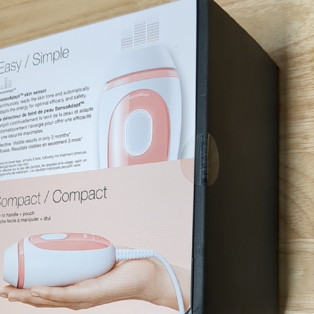 BRAUN Silk-expert Mini IPL Hair Removal Device - Pink. NEW SEALED BOX!!! - Picture 4 of 7
